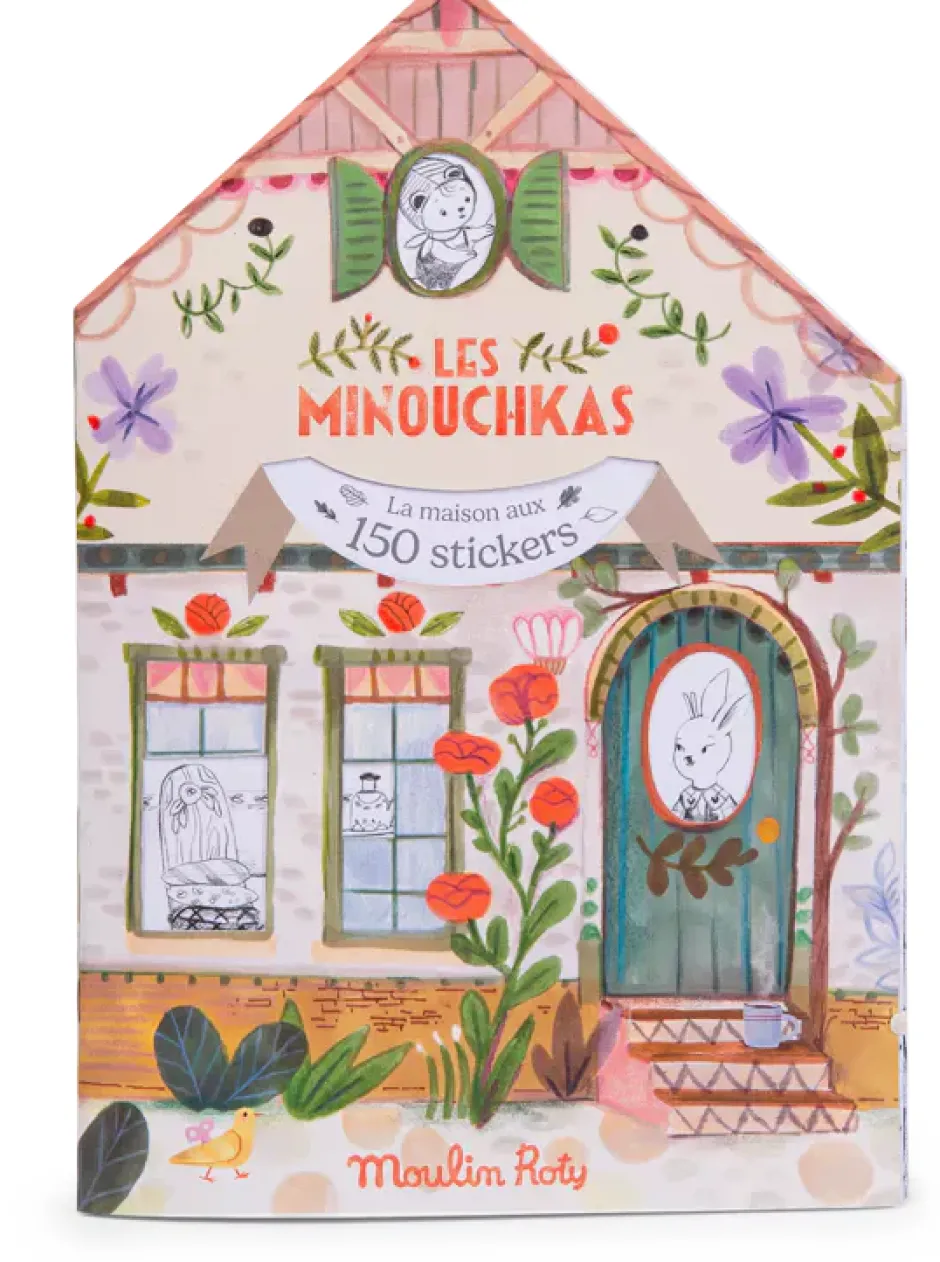 Cottontails Baby Craft & Stickers*Moulin Roty Minouchkas Colouring & Sticker Book