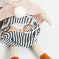 Cottontails Baby Bunnies For Babies|Musical & Activity*Moulin Roty musical linen rabbit