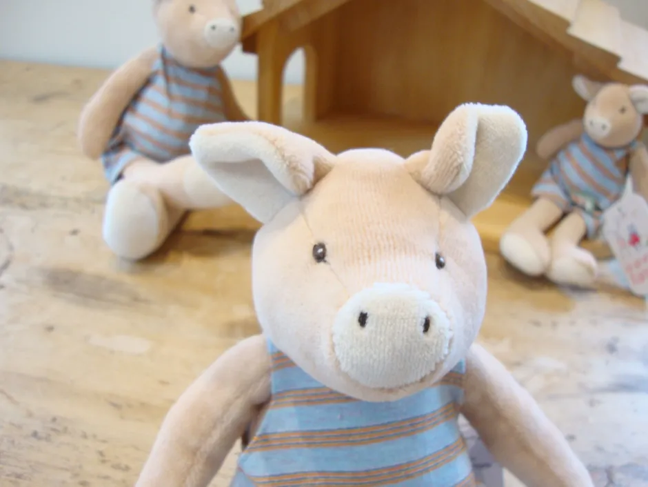 Cottontails Baby Baby Soft Toys|Soft Toys*Moulin Roty Philemon the pig 24cm