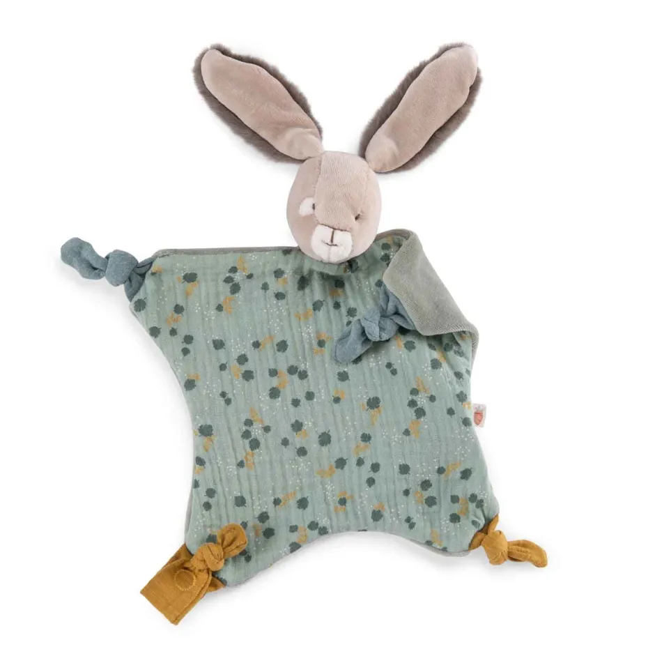 Cottontails Baby Bunnies For Babies|Comforters & Rattles*Moulin Roty Sage Bunny Comforter