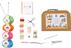 Cottontails Baby Craft & Stickers*Moulin Roty sewing & knitting suitcase