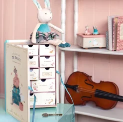 Cottontails Baby Soft Toy Bunnies|Bunnies For Babies*Moulin Roty Soft Blue Velvet Bunny