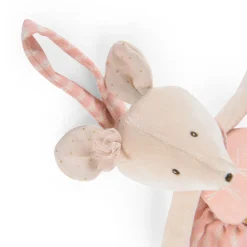 Cottontails Baby Musical & Activity|Musical & Activity*Moulin Roty Soft Pink Activity Mouse