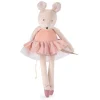 Cottontails Baby Baby Soft Toys|Soft Toys*Moulin Roty Soft Pink Velvet Mouse
