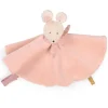 Cottontails Baby Comforters & Rattles*Moulin Roty sumptuous comforter - rose mouse