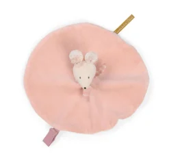 Cottontails Baby Comforters & Rattles*Moulin Roty sumptuous comforter - rose mouse