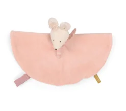 Cottontails Baby Comforters & Rattles*Moulin Roty sumptuous comforter - rose mouse