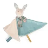 Cottontails Baby Bunnies For Babies|Comforters & Rattles*Moulin Roty sumptuous comforter - blue rabbit