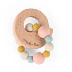 Cottontails Baby Comforters & Rattles*Moulin Roty Swan Teether Ring