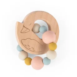 Cottontails Baby Comforters & Rattles*Moulin Roty Swan Teether Ring