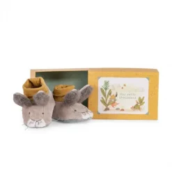 Cottontails Baby Bunnies For Babies|Clothing & Nursery*Moulin Roty Three Little Rabbits - baby slippers
