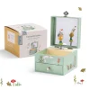 Cottontails Baby Wooden Bunnies|Wooden Toys*Moulin Roty Three Rabbits Musical Jewellery Box