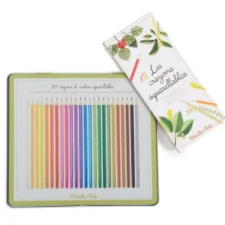 Cottontails Baby Craft & Stickers*Moulin Roty watercolour pencils in a tin