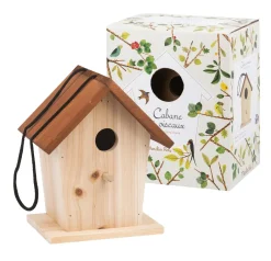 Cottontails Baby Garden & Nature*Moulin Roty wooden bird house