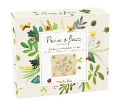 Cottontails Baby Craft & Stickers|Garden & Nature*Moulin Roty Wooden Flower Press