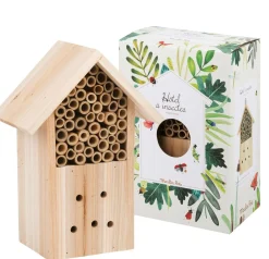 Cottontails Baby Garden & Nature*Moulin Roty wooden insect hotel