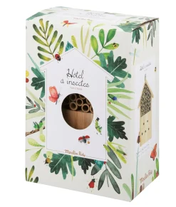 Cottontails Baby Garden & Nature*Moulin Roty wooden insect hotel