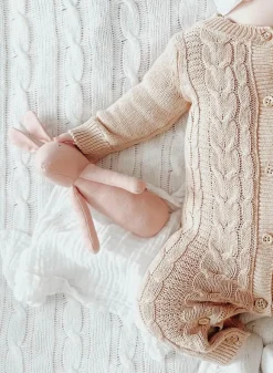 Cottontails Baby Bunnies For Babies|Comforters & Rattles*Mr Pickles Cotton Linen Rabbit Rattle