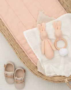 Cottontails Baby Comforters & Rattles|Bunnies For Babies*Mr Pickles Rabbit Teething Ring