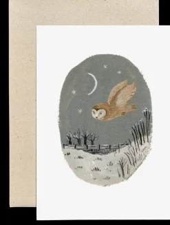 Cottontails Baby Cards*Owl at Twilight Card