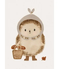 Cottontails Baby Cards*Postcard & Envelope - Foraging Hedgehog