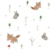 Cottontails Baby Cards|Bunny Cards & Stationery*Postcard & Envelope - Fox & Bunny Woodland