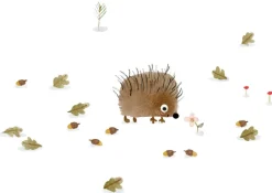 Cottontails Baby Cards*Postcard & Envelope - Little Hedgehog