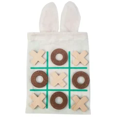 Cottontails Baby Wooden Bunnies|Wooden Toys*Tender Leaf Wooden Toy - Bunny Tic Tac Toe