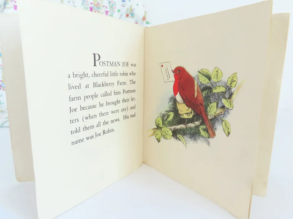 Cottontails Baby Vintage*VINTAGE Blackberry Farm book - Postman Joe (1960s?)