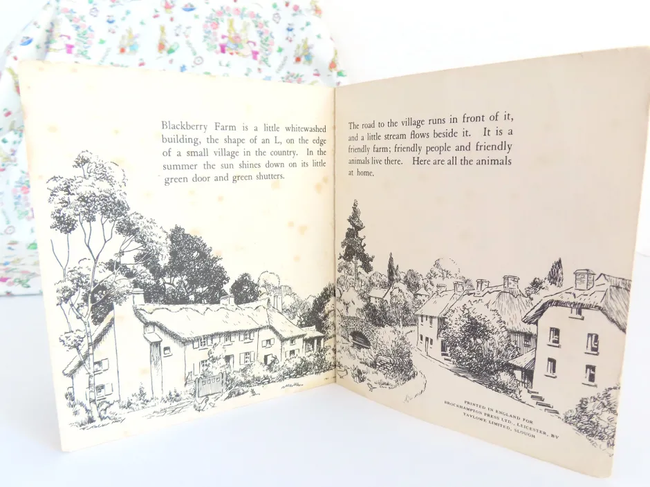 Cottontails Baby Vintage*VINTAGE Blackberry Farm book - Postman Joe (1960s?)