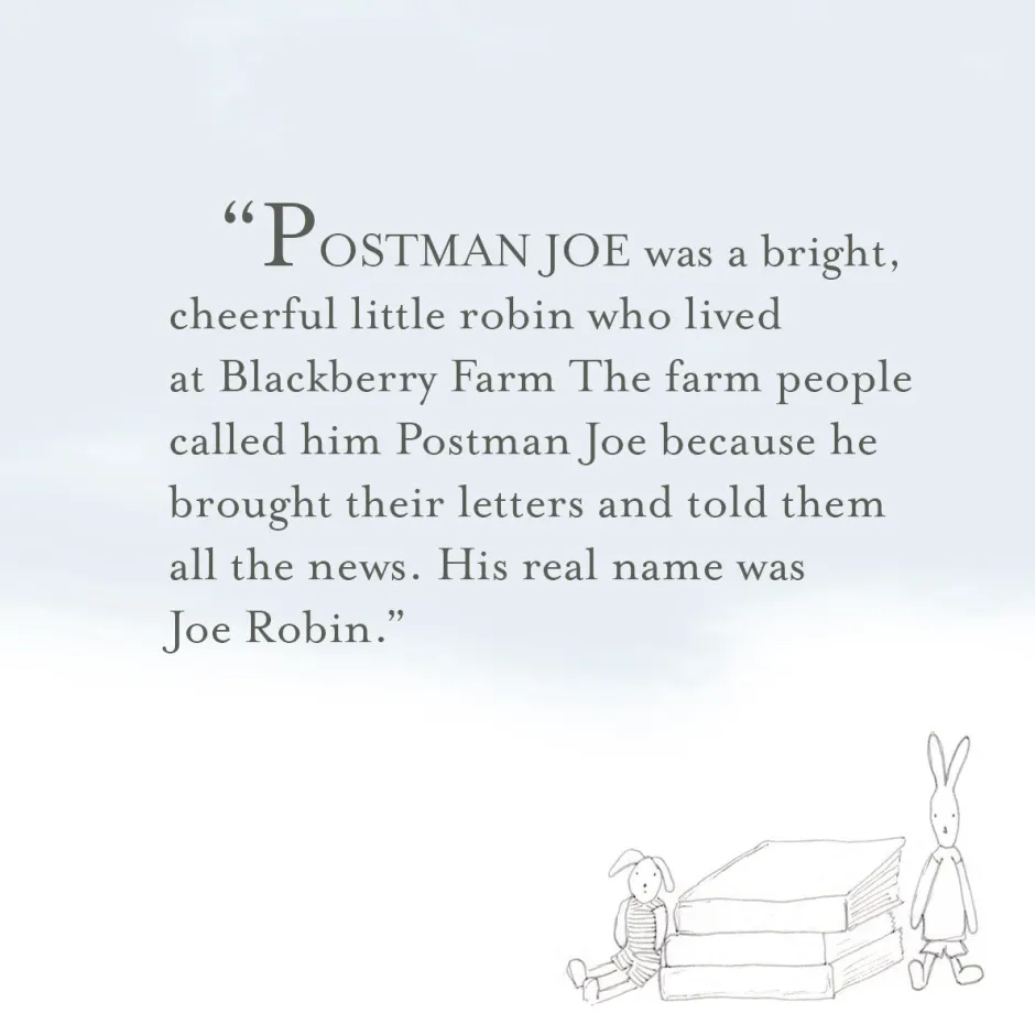 Cottontails Baby Vintage*VINTAGE Blackberry Farm book - Postman Joe (1960s?)