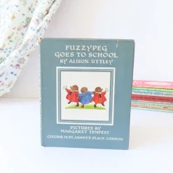 Cottontails Baby Vintage|Vintage Bunnies*VINTAGE book - Fuzzypeg Goes to School (1970)