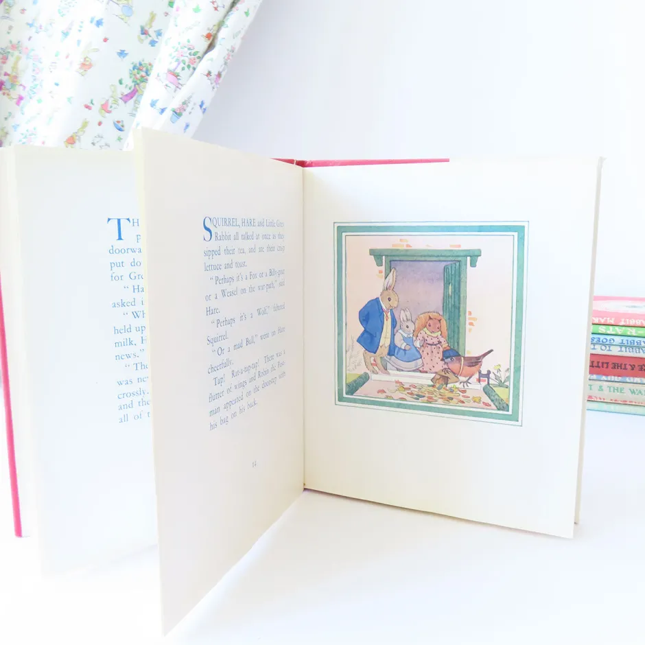 Cottontails Baby Vintage|Vintage Bunnies*VINTAGE book - Hare Joins the Home Guard (1970)