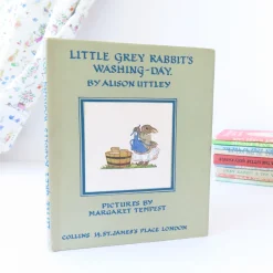 Cottontails Baby Vintage|Vintage Bunnies*VINTAGE book - Little Grey Rabbit's Washing-Day with DJ (1969)