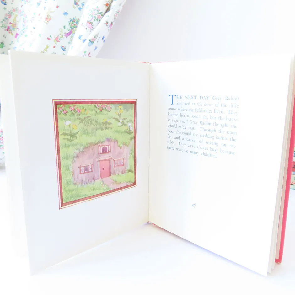 Cottontails Baby Vintage|Vintage Bunnies*VINTAGE book - Little Grey Rabbit Makes Lace (1951)