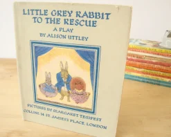 Cottontails Baby Vintage|Vintage Bunnies*VINTAGE book - Little Grey Rabbit to the Rescue - A Play
