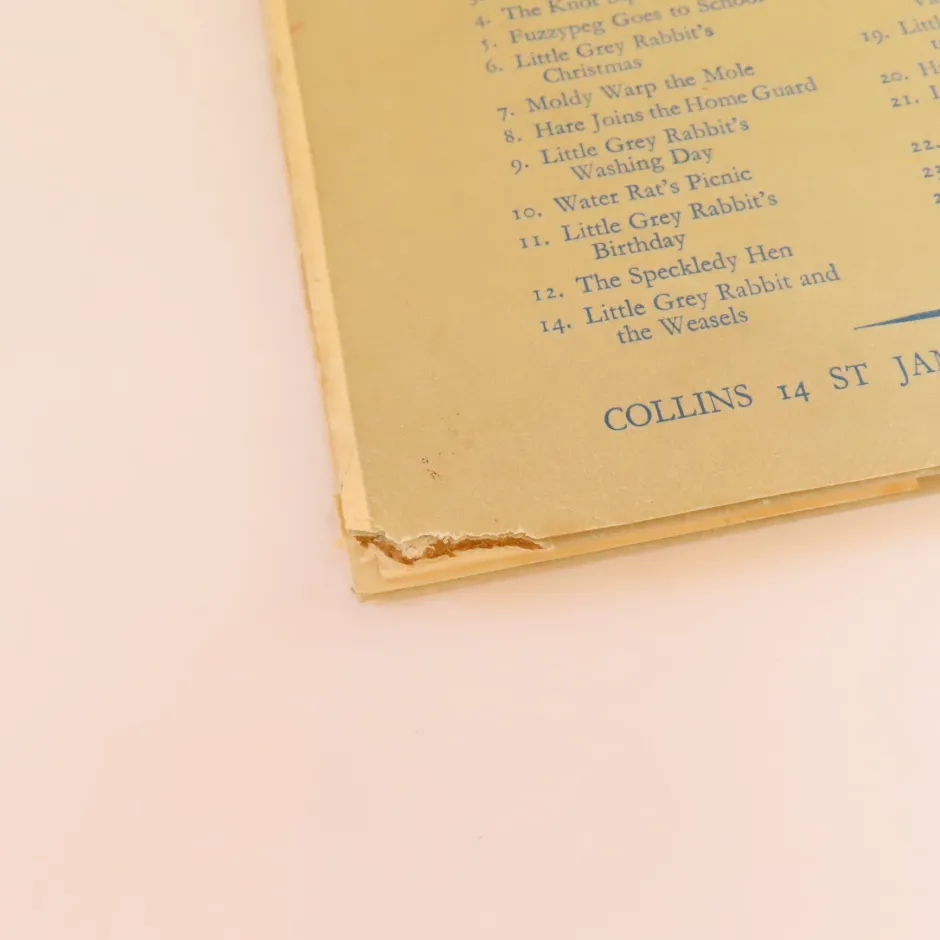 Cottontails Baby Vintage|Vintage Bunnies*VINTAGE book - Little Grey Rabbit to the Rescue - A Play