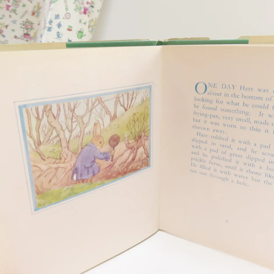Cottontails Baby Vintage Bunnies|Vintage*VINTAGE book - Little Grey Rabbit's Pancake Day with DJ (1967 - first edition)