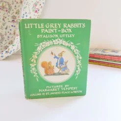 Cottontails Baby Vintage|Vintage Bunnies*VINTAGE book - Little Grey Rabbit's Paint-Box (1970)