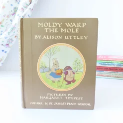 Cottontails Baby Vintage|Vintage Bunnies*VINTAGE book - Moldy warp the Mole (1975)