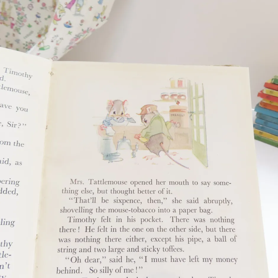 Cottontails Baby Vintage*VINTAGE children's book - The Story of Timothy Twitter (first edition, 1946)