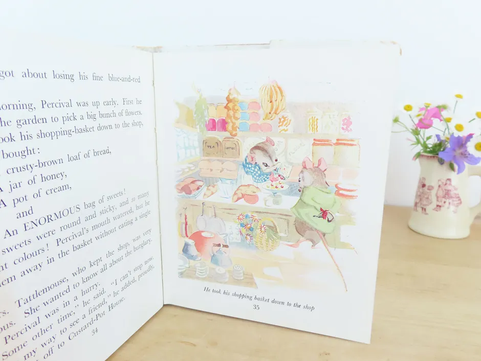 Cottontails Baby Vintage*VINTAGE children's book - The Story of Mr Prettimouse (late 1940s?)