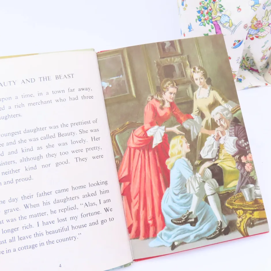 Cottontails Baby Vintage*VINTAGE Ladybird book - Beauty and the Beast (mid 1970s)