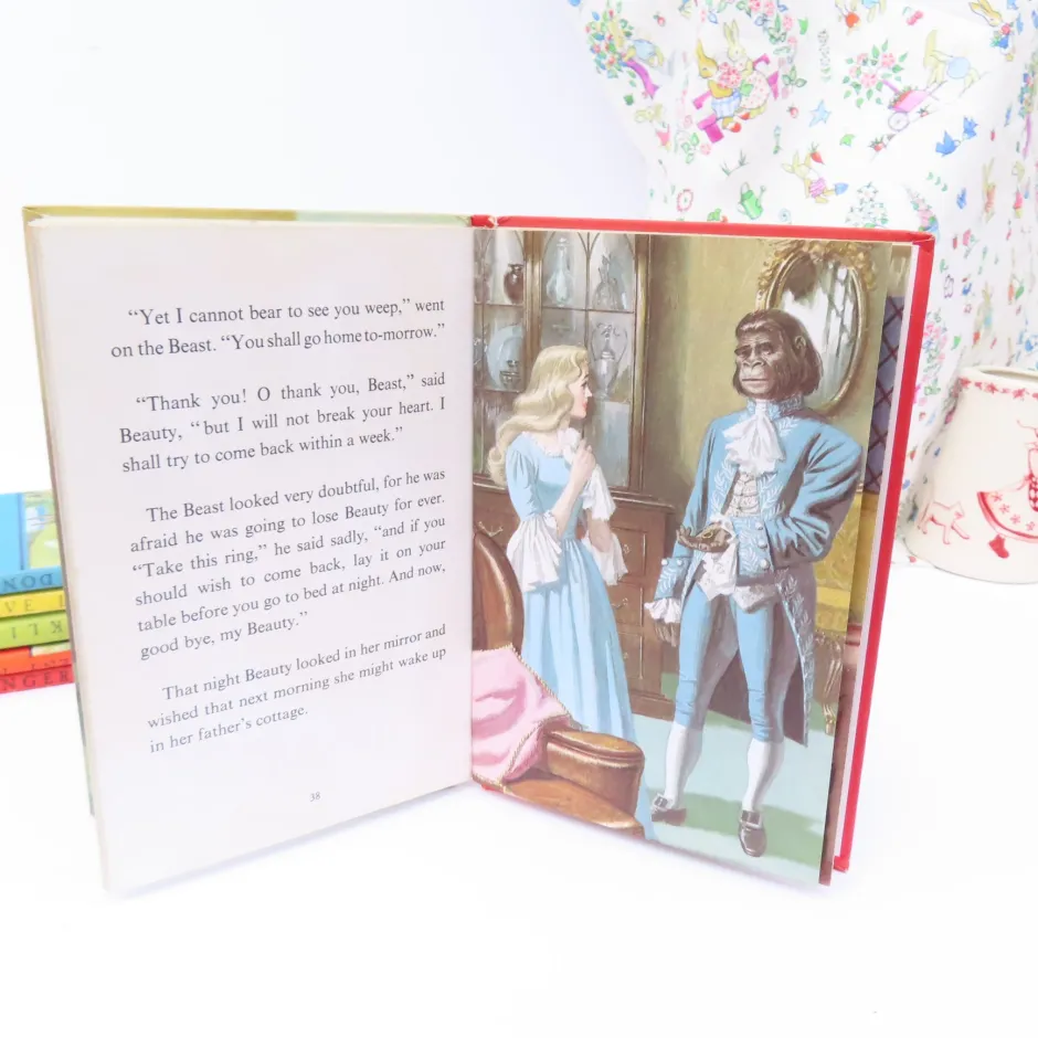 Cottontails Baby Vintage*VINTAGE Ladybird book - Beauty and the Beast (mid 1970s)