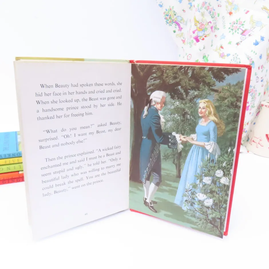 Cottontails Baby Vintage*VINTAGE Ladybird book - Beauty and the Beast (mid 1970s)