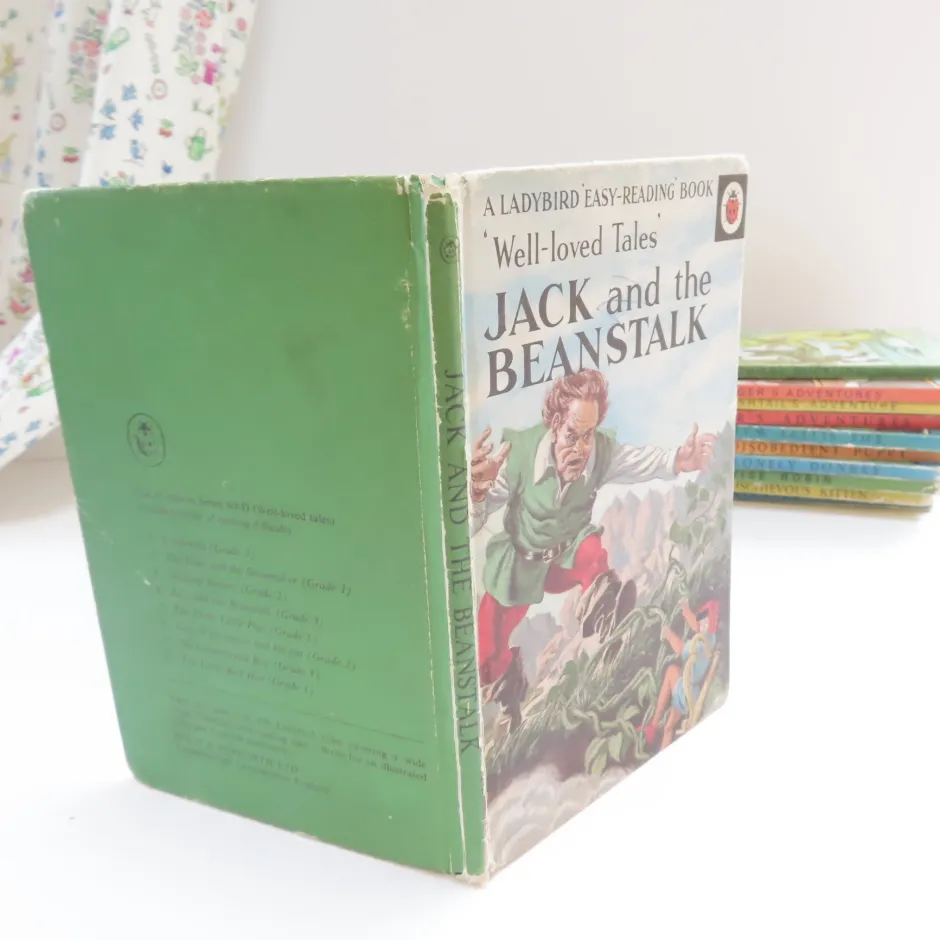 Cottontails Baby Vintage*VINTAGE Ladybird book - Jack and the Beanstalk (mid 1960s)