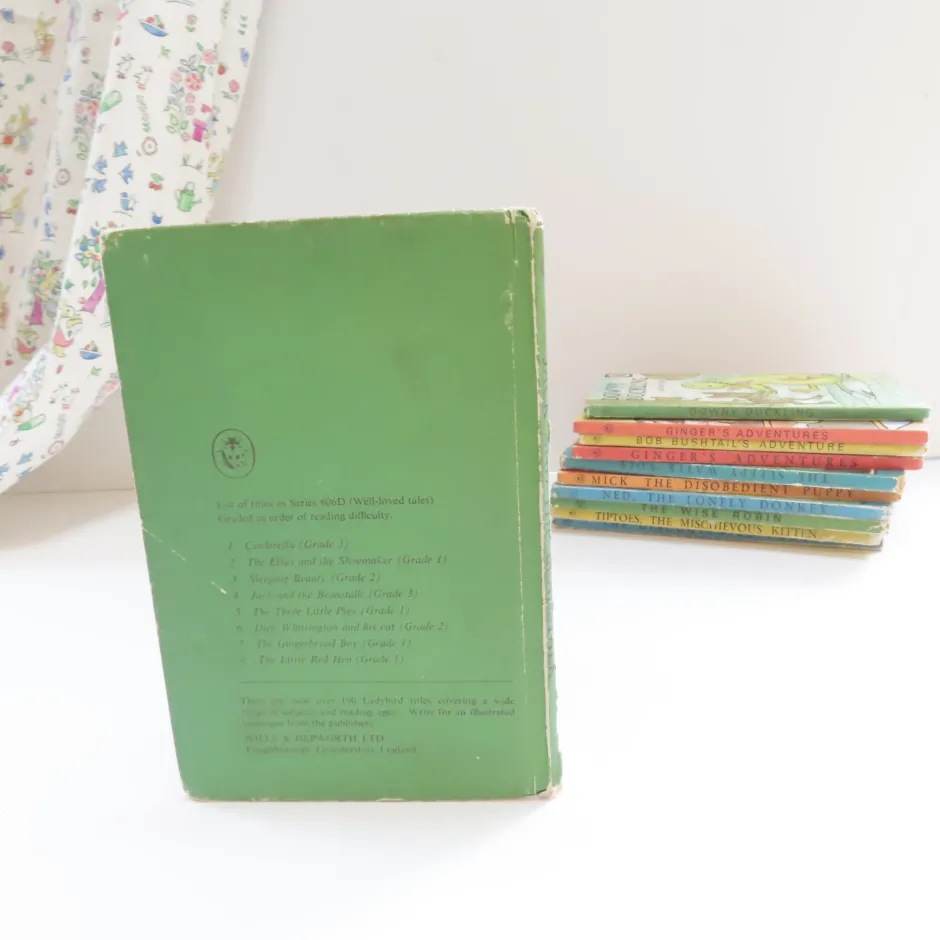 Cottontails Baby Vintage*VINTAGE Ladybird book - Jack and the Beanstalk (mid 1960s)