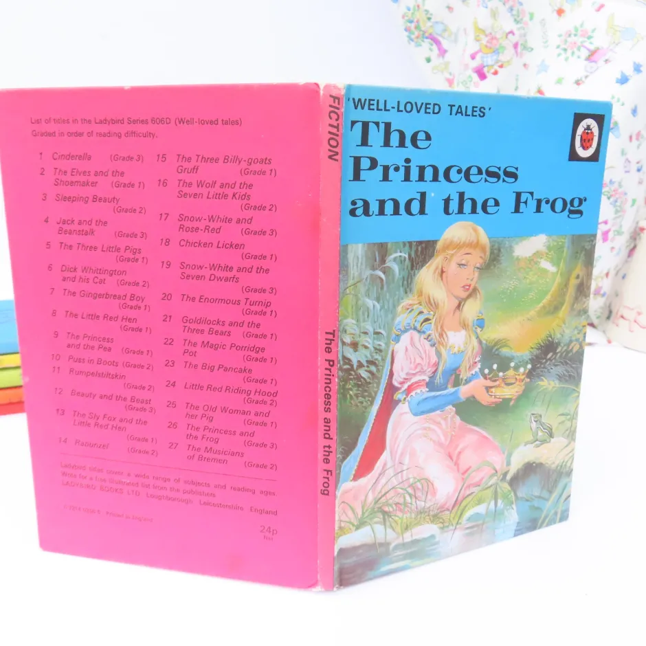 Cottontails Baby Vintage*VINTAGE Ladybird book - The Princess and the Frog (late 1970s)