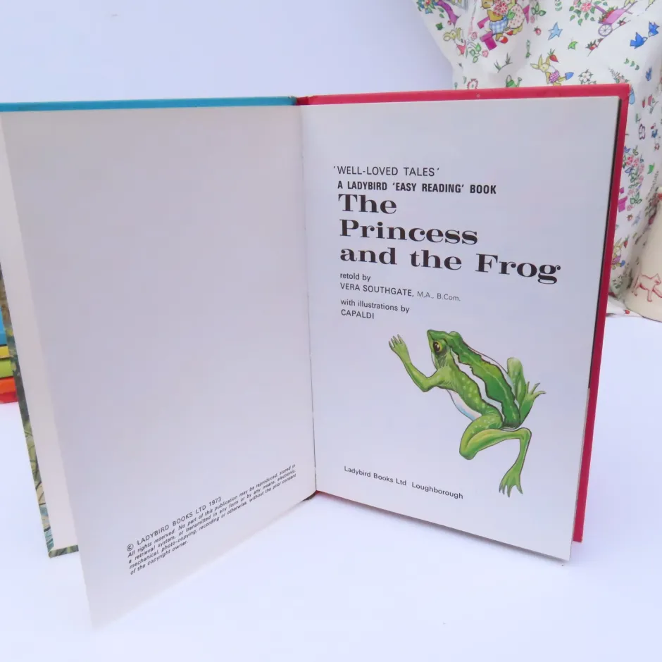 Cottontails Baby Vintage*VINTAGE Ladybird book - The Princess and the Frog (late 1970s)