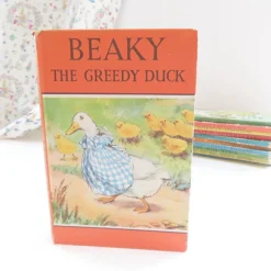 Cottontails Baby Vintage*VINTAGE Ladybird book - Beaky the Greedy Duck (mid 1960s)